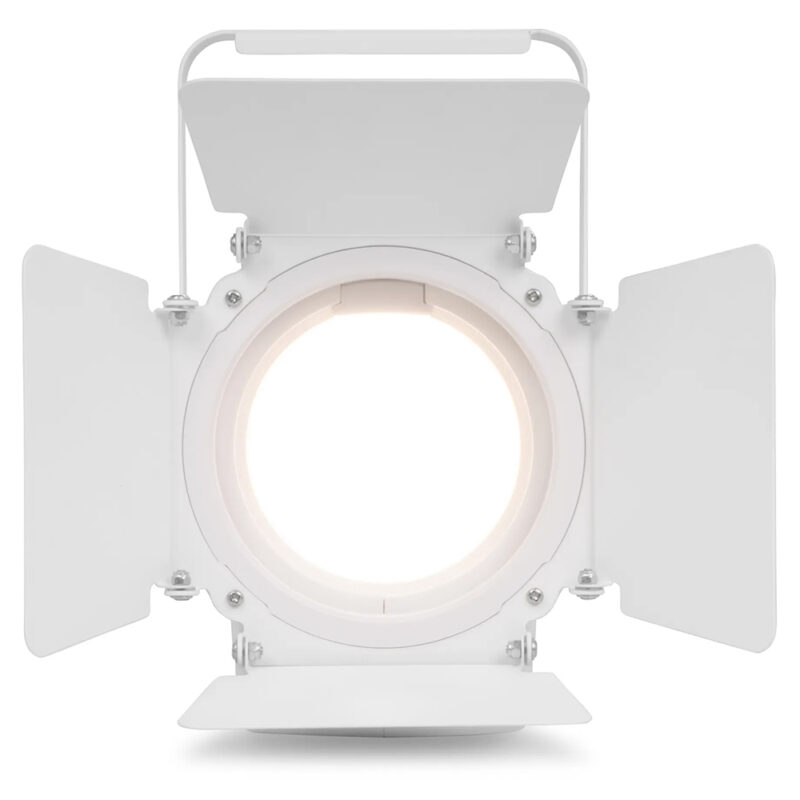 2x BeamZ Pro BTK050Z-3 WH Mini Fresnel Spot Light with DMX – White